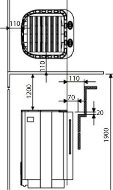 Electric sauna heater SAWO Savonia Combi NS Premium 9kW