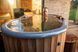 Hot tub Ofuro without heating system White