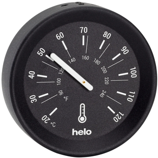 Helo Brilliant thermometer black