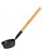 Rento Aluminium Ladle With Bamboo Handle, Black