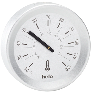 Helo Brilliant thermometer silver