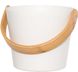 Rento Aluminium Bucket white