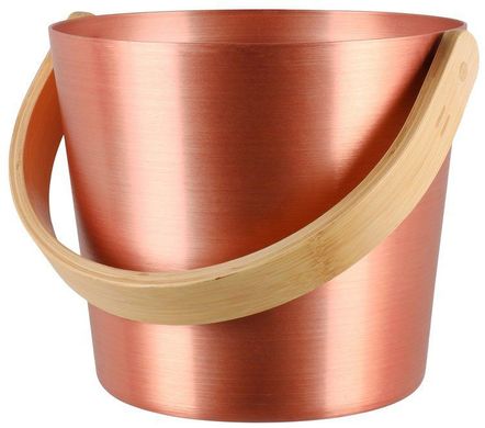 Rento Sauna bucket aluminium copper