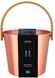 Rento Sauna bucket aluminium copper