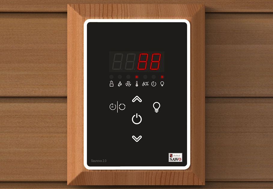 Sauna Control Module Control Panel for saunas and baths SAWO SAUNOVA 2.0: User Interface ...