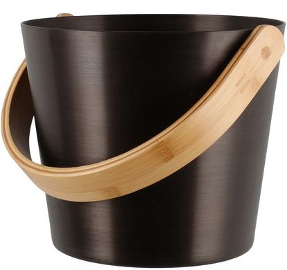 Rento Aluminium bucket brown/black