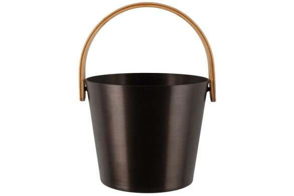 Rento Aluminium bucket brown/black