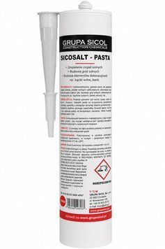 SICOSALT PASTA &ndash; Klej do cegieł solnych i ścian solnych 310 ml