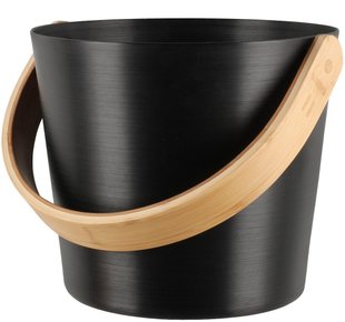 Rento Aluminium bucket black