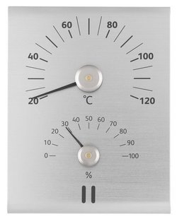 Rento Sauna thermometer and hygrometer natural