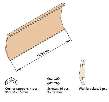 Cariitti TAIVE Koivu backrest