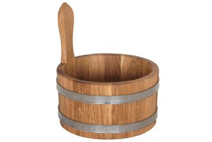 Bucket 3 L for sauna oak