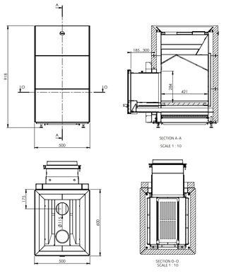 Wood-burning sauna heater Tulikivi KINOS TBH