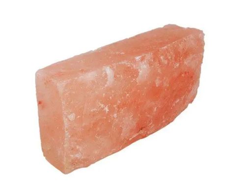 Himalayan salt brick with natural side 200x100x50