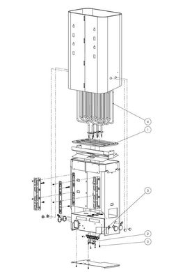 Electric sauna heater HELO VIENNA 450 D 4,5 kW