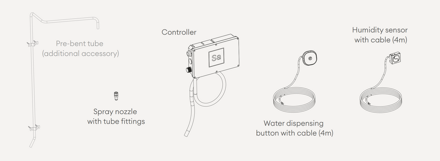 Saunam Autoleil 1.0 automatic water splashing