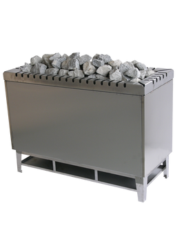 Lang's "SAUNATHERM" Type 104 - 36 kW chr. steel