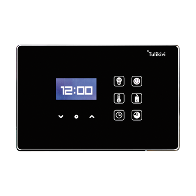 Tulikivi Touch Screen black panel sterowania