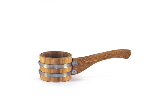 Wooden ladle, 0.5 L Oak