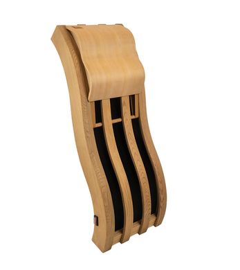 Wave-Shaped Backrest SAWO with IR-Panel Cedar