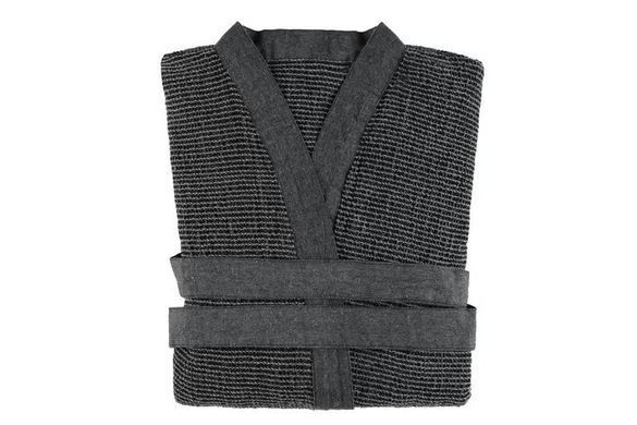 Szlafrok saunowy Rento Kenno L/XL, czarny/szary