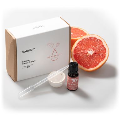 Saunum Aroma Oil Set, Grapefruit 10ml