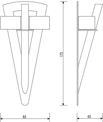 Lampa do sauny, łaźni tureckiej Cariitti Torch TL-100