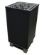 Lang&rsquo;s &bdquo;KUBO-noir&ldquo; K38n - 9 kW &bdquo;real Enamel&ldquo; anthracite
