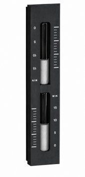 Sandglass SAWO 65x340 mm, black