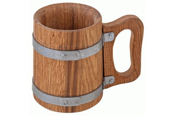 Wooden cup 0.5 L oak