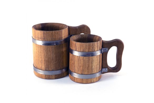 Wooden cup 0.5 L oak