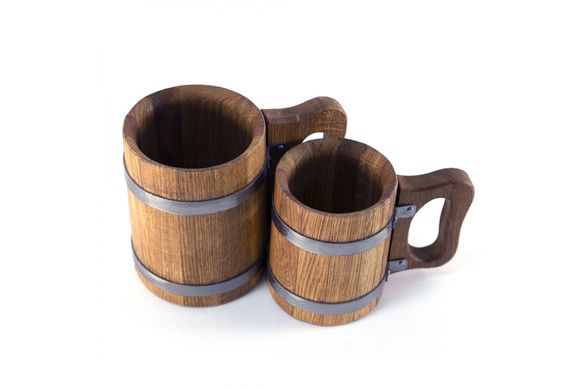 Wooden cup 0.5 L oak