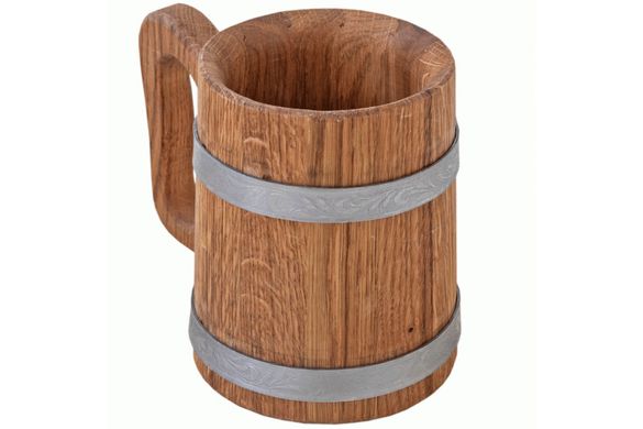 Wooden cup 0.5 L oak