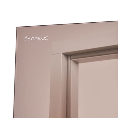 Dveře do parní sauny GREUS Exclusive 70/190 bronz