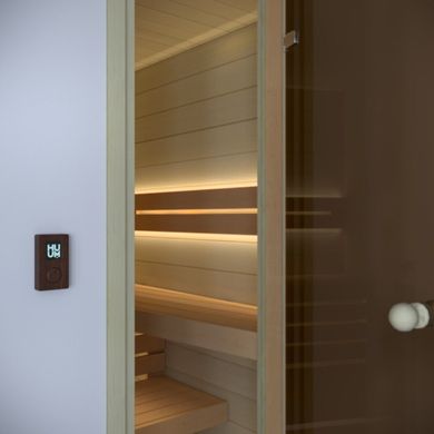 UKU sauna control panel WOOD