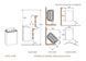 Electric sauna heater SAWO Mini X 3,6 kW NS Trendline