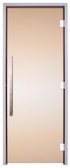 Dveře do parní sauny GREUS Exclusive 80/200 bronz