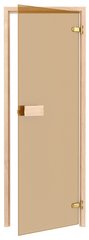 Dveře do sauny Thermory Classic 70/190 bronz