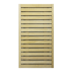 Dřevěné panely pro elektrické saunové topidlo HUUM CORE – olše
